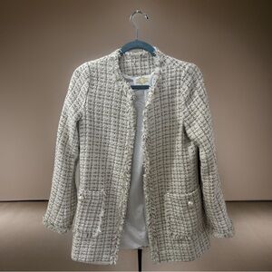 White and Gold Blazer